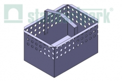 Kosz do studzienki ściekowej DN300 (stal nierdzewna)